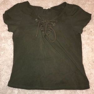 CUTE GREEN TOP